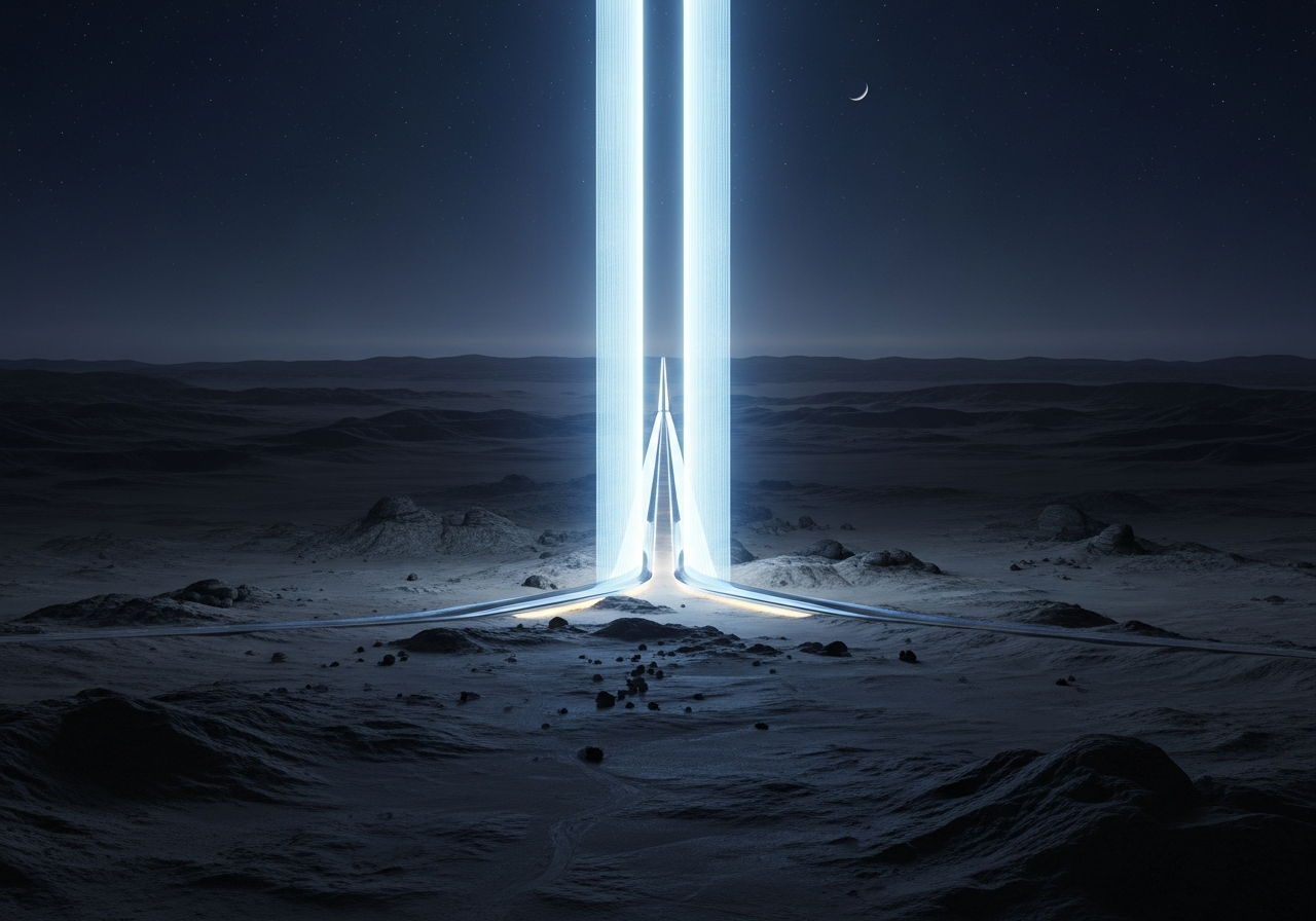 NEOM — The Line at Night