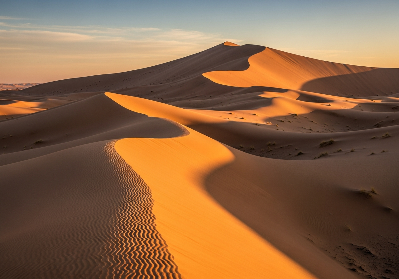 Rub' al Khali at Dawn