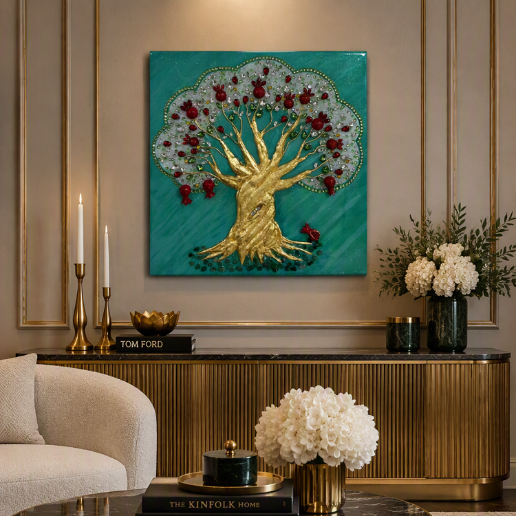 The Luxurious Pomegranate Tree