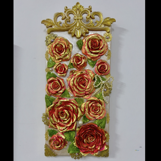 Pano. Luxury of Porcelain Roses