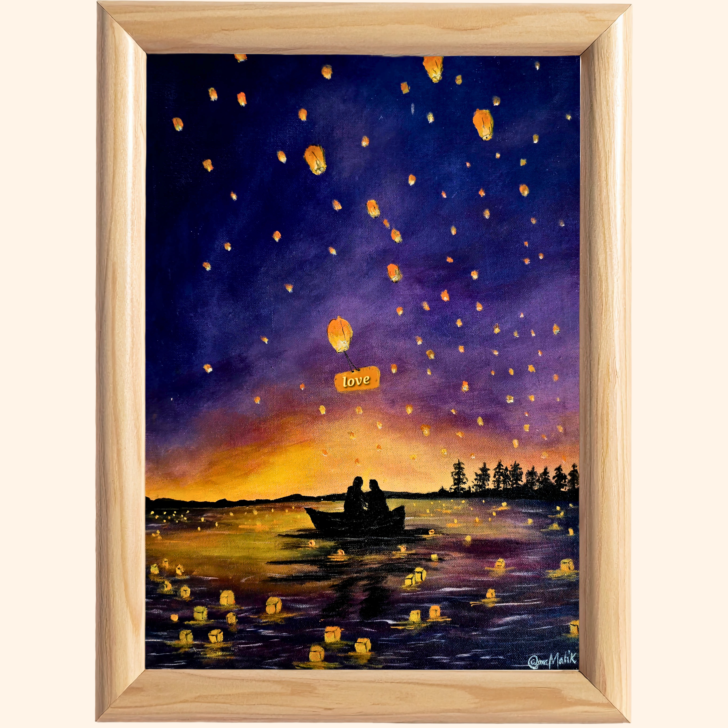Love Beneath the Lanterns
