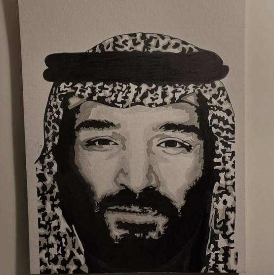(Crown Prince Mohammed bin Salman's Portrait)