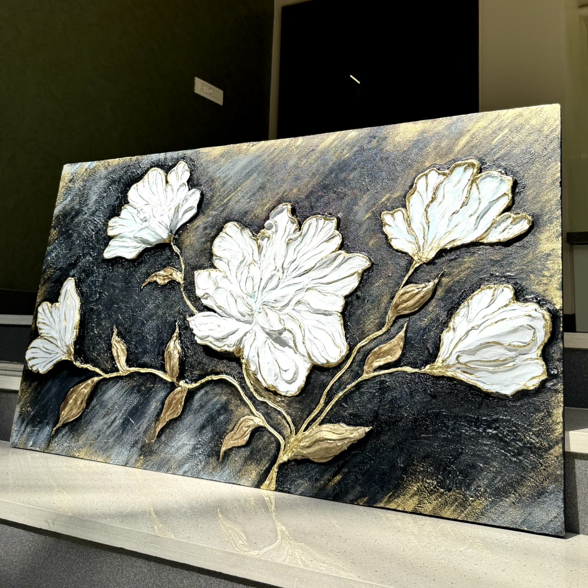 Golden florals