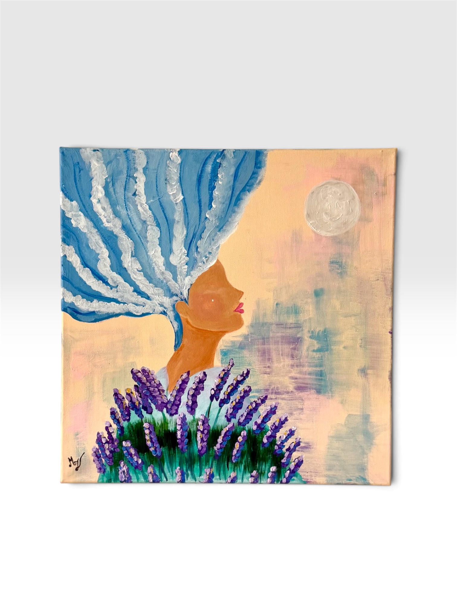 Between Fragrance and Waves (2/2) Lavender